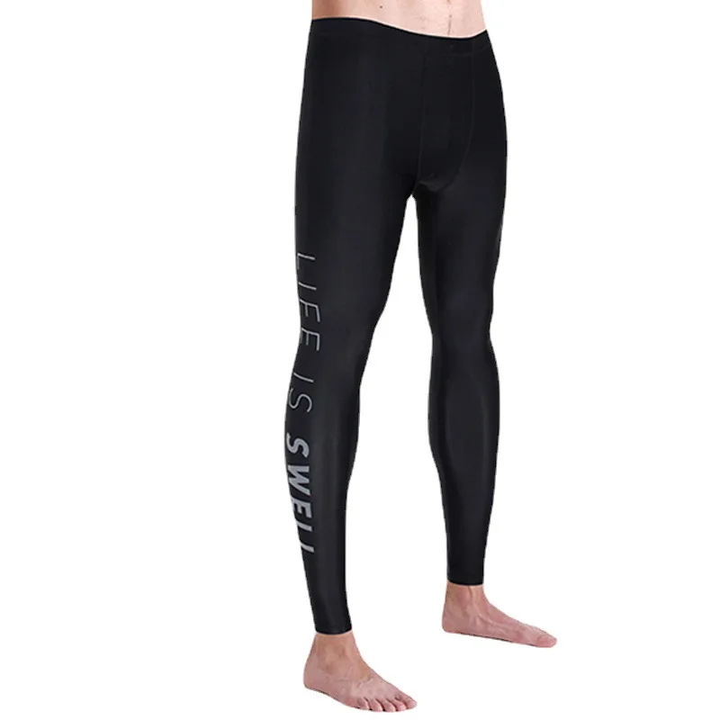 Diving suit men women snorkeling pant split quick-drying sunscreen surfing riding outdoor tight jellyfish swim pants