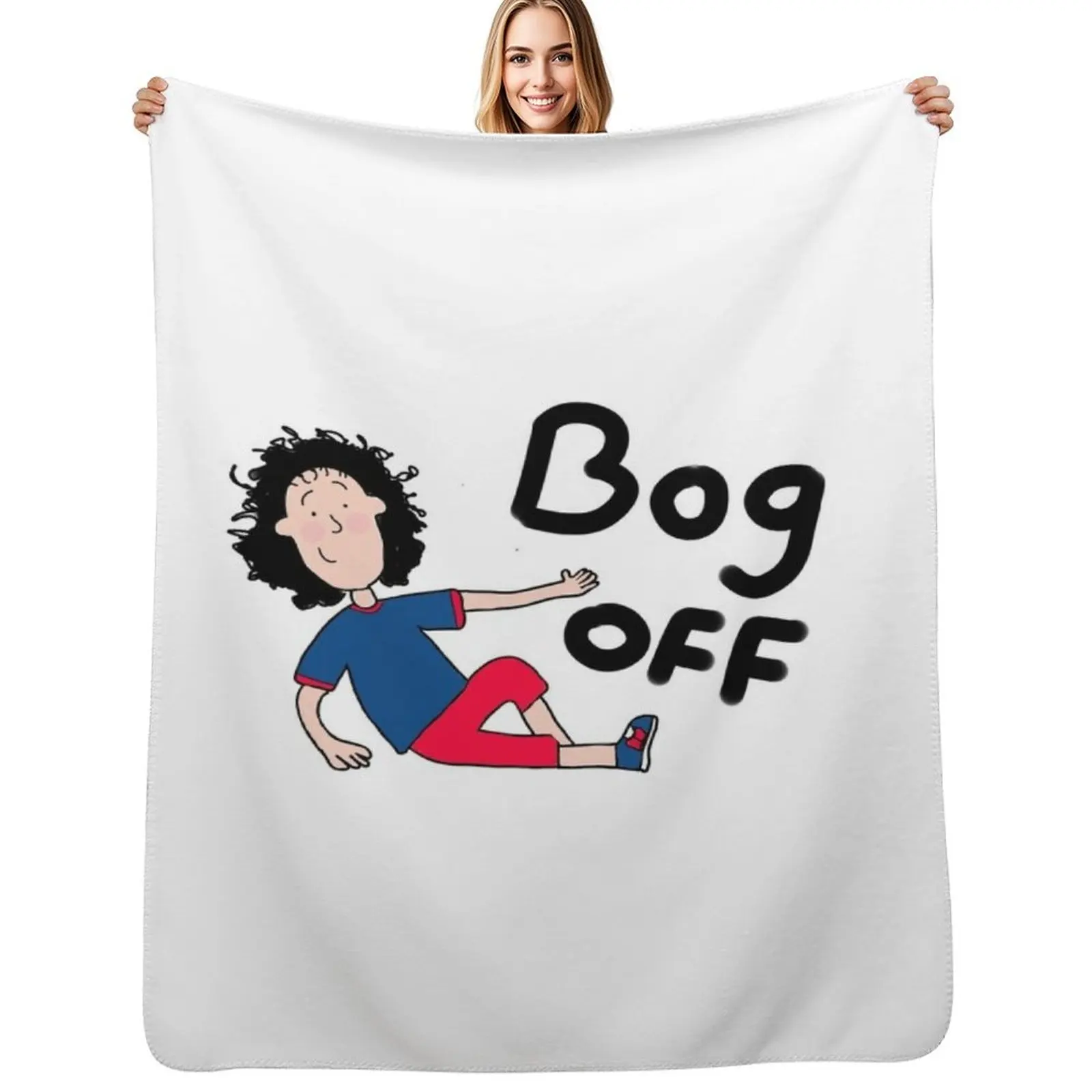 Tracy Beaker Throw Blanket Plaid on the sofa Designers Summer Soft Plush Plaid Single Camping Blankets
