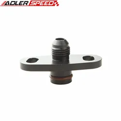 AN-6 6 JIC Fuel Rail Adapter Turbo Carburante For Mitsubishi Lancer Evo 4G63 E