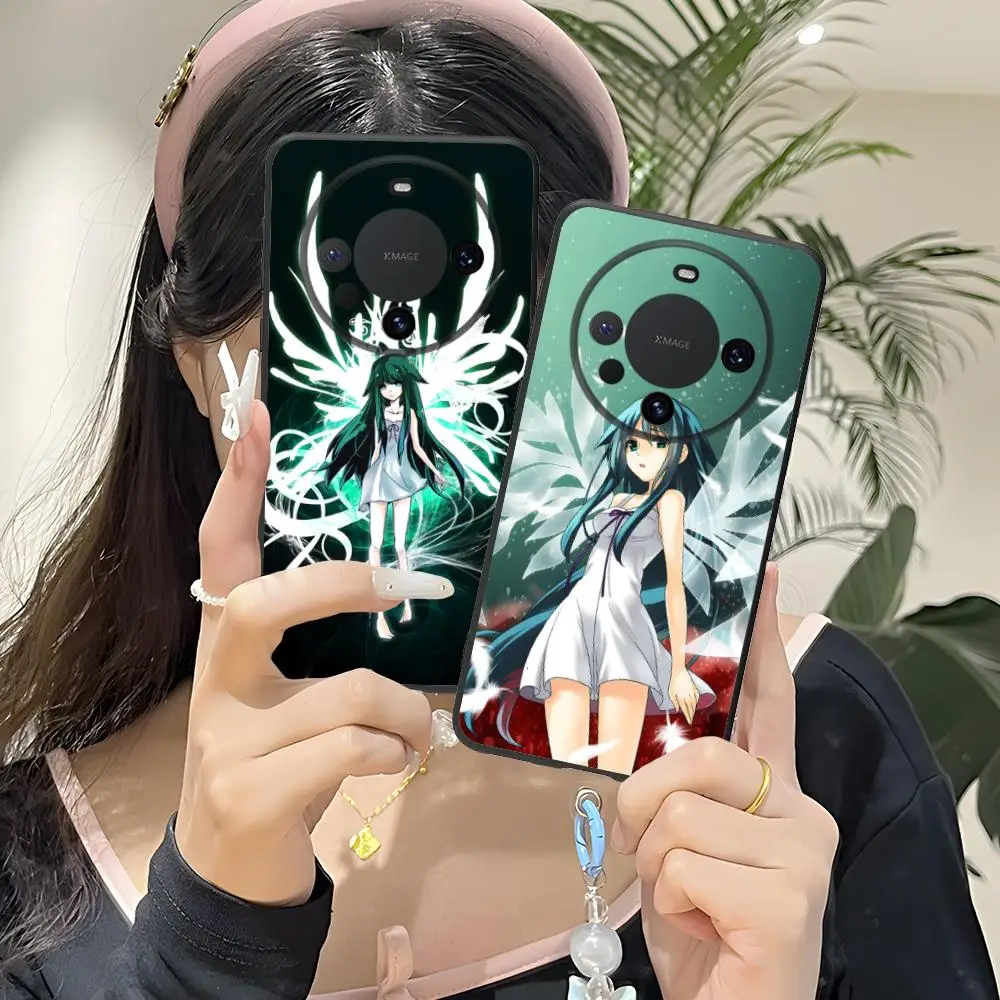 Saya no Uta حافظة هاتف محمول لهاتف هواوي ميت 60 50 40 30 20 10 Pro Plus Lite E 5G غطاء طباعة ملون غطاء فاخر للهاتف الذكي