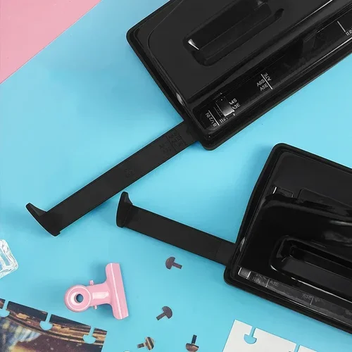 Imagen 2 del producto Fromthenon-perforadora de agujeros de setas, 4 agujeros, A4, A5, A6, A7, cuaderno de hojas sueltas, planificador, diario, herramienta de perforación, suministros de papelería de oficina