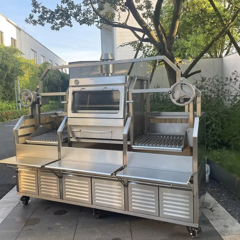 Commercial Kitchen Equipment All Flat Barbeque Grill Charbroiler Heavy Duty for Steak Meat Cooking Custom