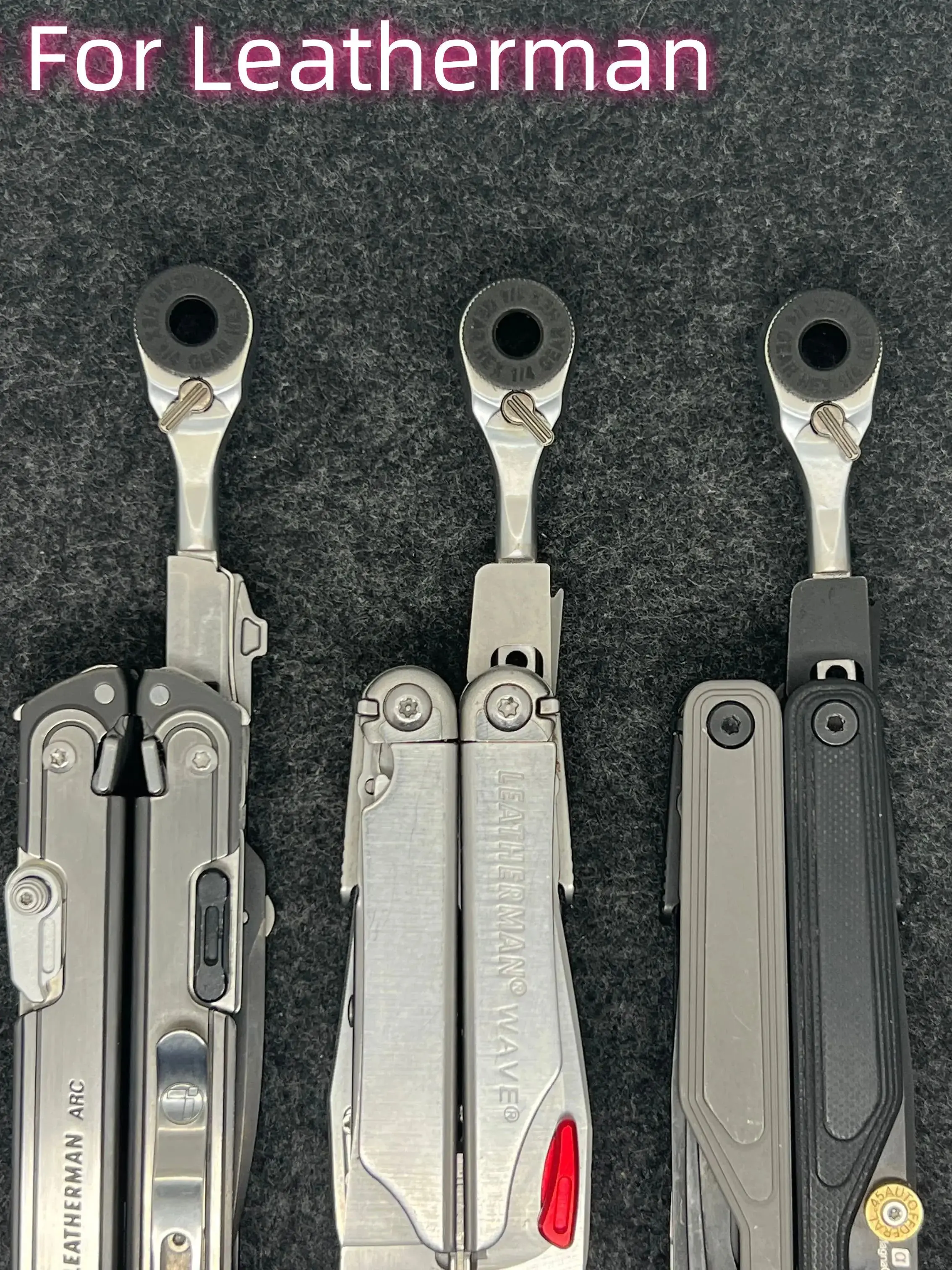 Voor Leatherman ARC Wave Alpha TTI Signal Surge SkeleTool Schroevendraaier Verlengstuk Adapter Bit Sleeve Ratel DIY Accessoires - afbeelding 2