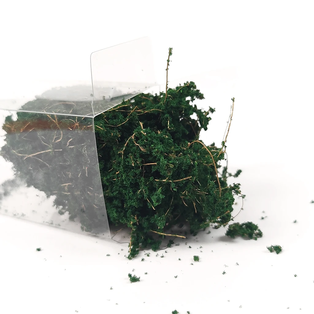 Realistic Mini Camouflage Bush Shrub Vegetation Wargame Terrain Accessory Military Soldier Diorama Layout Micro Landscape 1Box