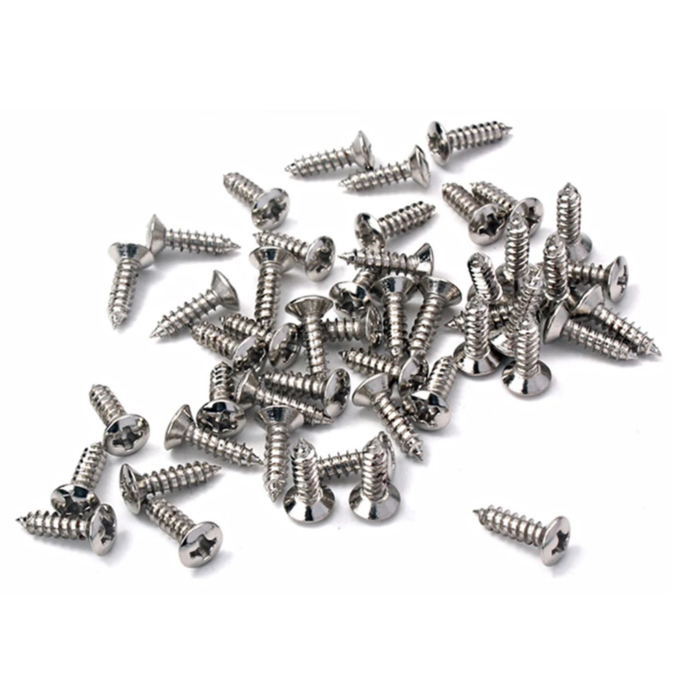 

150 Pcs Guitar Guard Screws Fixing Backplate for Square Installation Accessory Maintenance