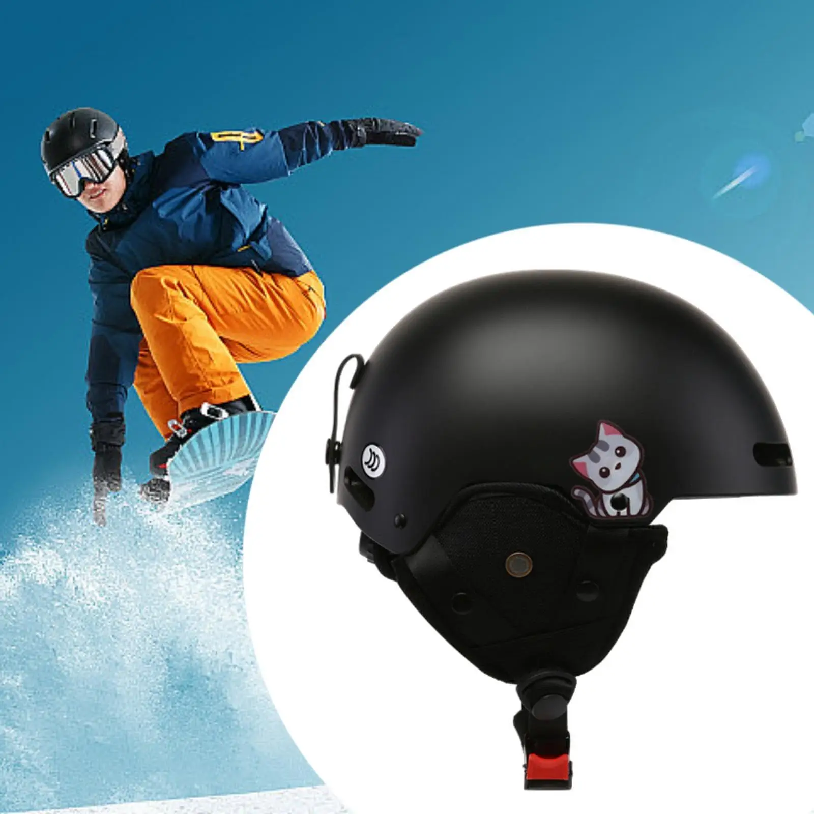 Ski Helmet Comfortable for Men Women Adjustable Snowboard Helmet for Skateboarding Cycling Roller Skating Outdoor Rock Climbing view 4