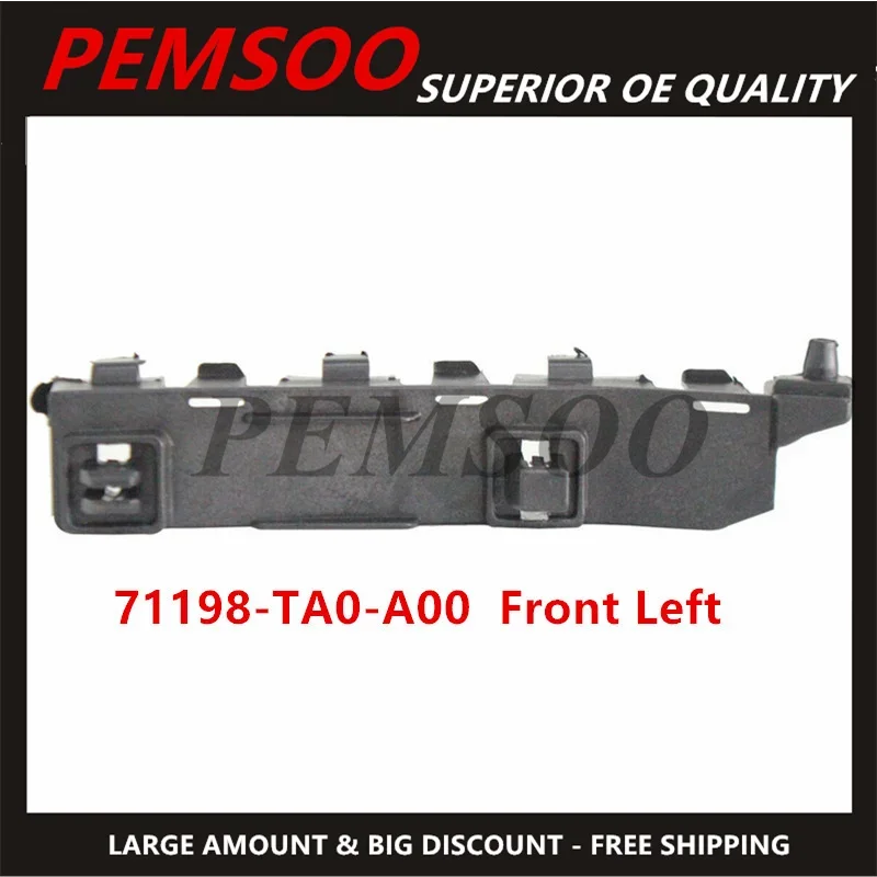 New Front Bracket Support Bumper Left Right for Accord 2008-2013 71193-TA0-A00 71198-TA0-A00 71193TA0A00 71198TA0A00