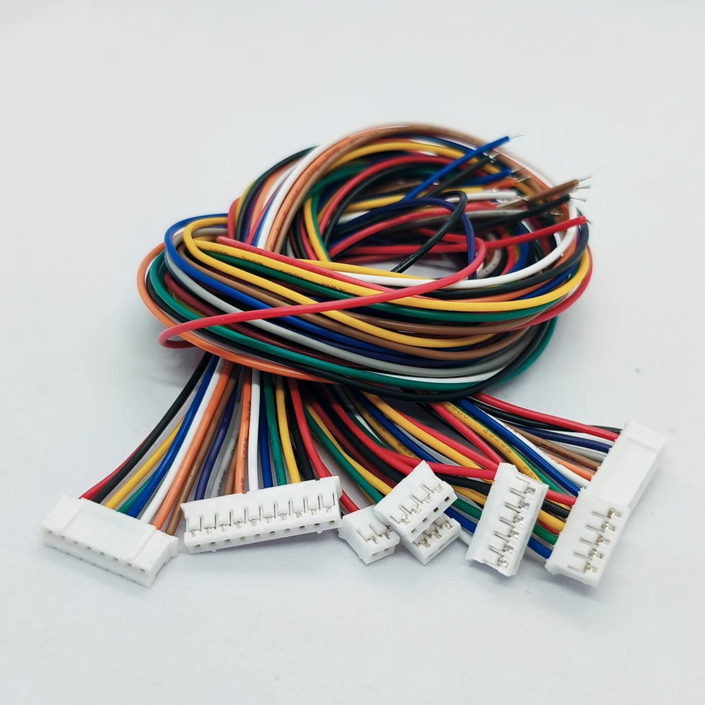 10 Stück 26AWG PH2.0mm 2/3/4/5/6/8/10/12P Verbindungskabel 10/20/30CM Elektronisches Verbindungskabel für DIY-Elektronikverbindungen – Detail 5