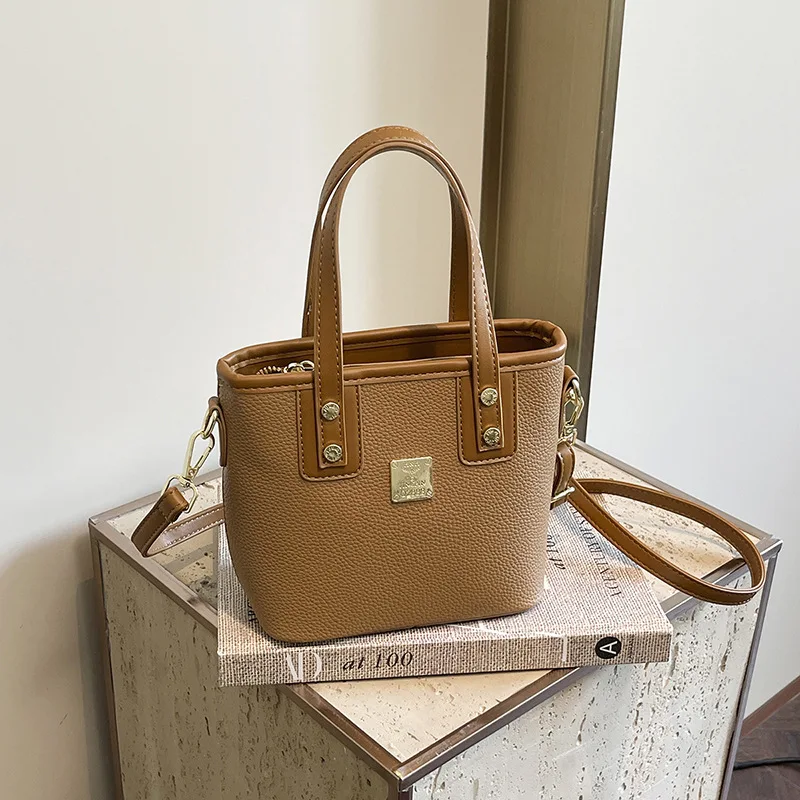 

Трендовая сумка-ведро премиум-класса, женская сумка 2025 года, новая модная индивидуальная универсальная сумка через плечо