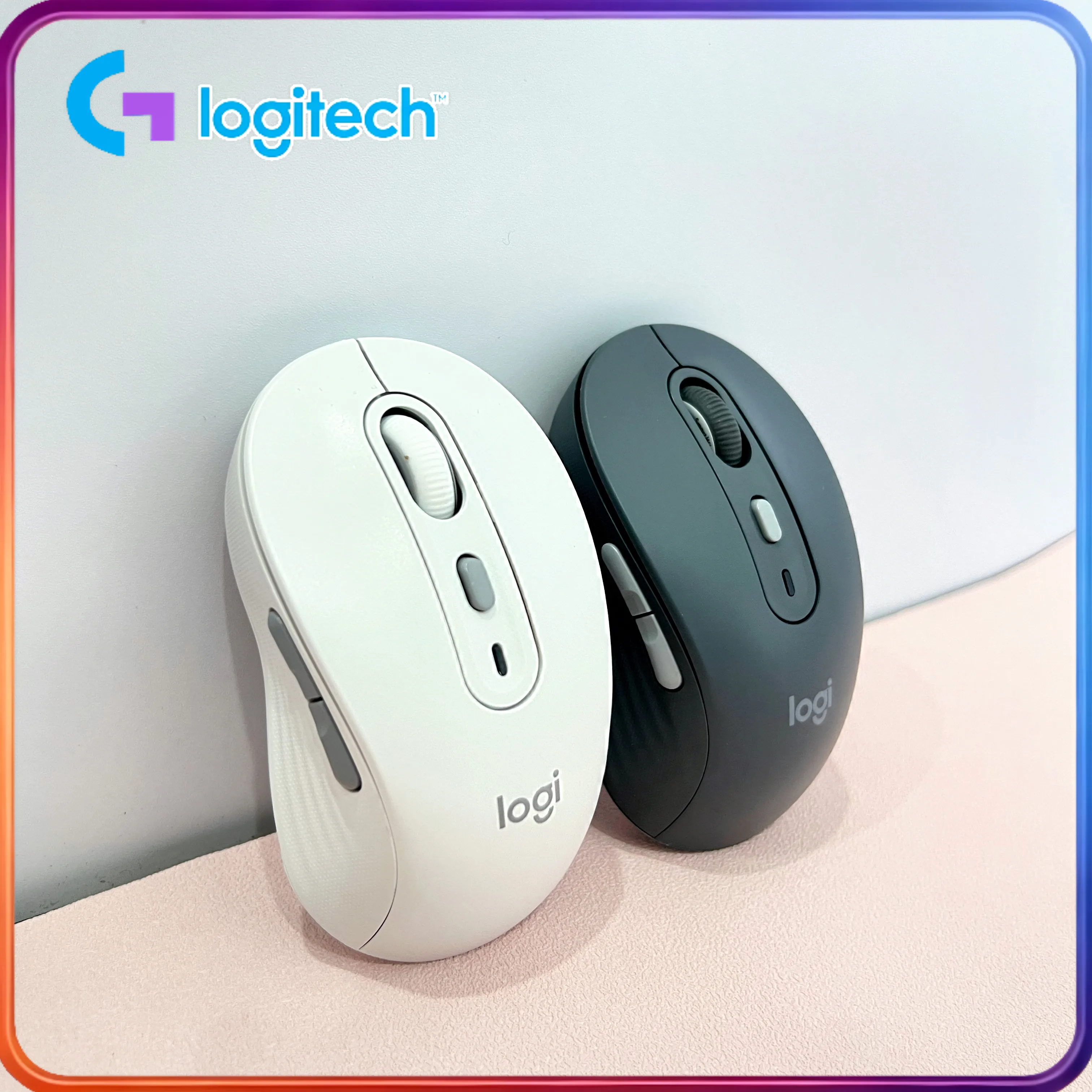 

[В наличии, быстрая доставка] Беспроводная мышь Logitech M750, бесшумные кнопки, высокоточный сенсор, идеально подходит для ноутбуков