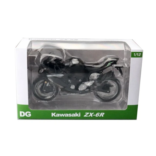 1/12 Kawasaki Ninja ZX-6R Alloy Racing Cross-country Motorcycle