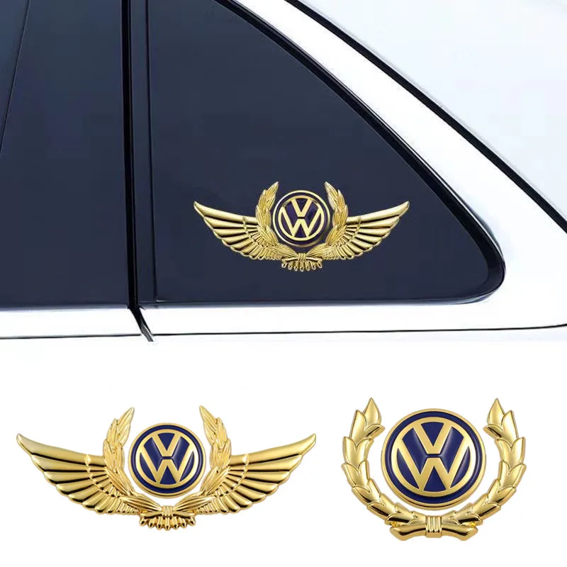 

3D Car Stickers Metal Decoration Custom Badges Auto Decoration For Volkswagen Golf 5 6 7 Passat Tiguan Bettle Bora Touran Polo