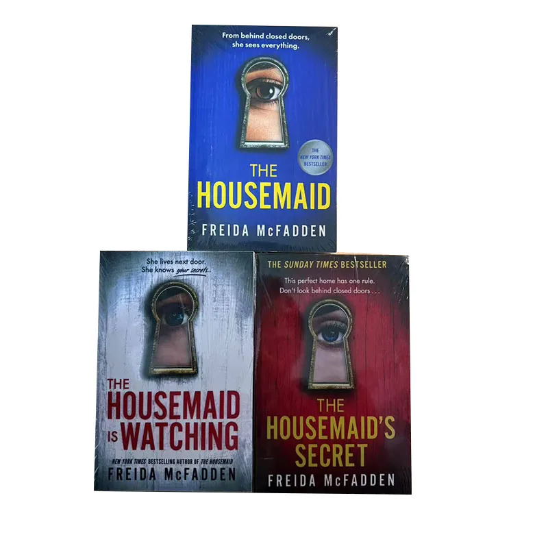 3 Books/set The Housemaid Vol.1/2/3 in English Novel Books