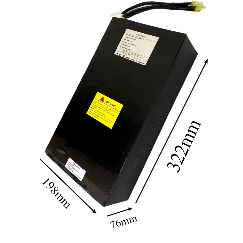 For dual drive various electronic devices, 16S7P 60V 33.6Ah 21700 strong lithium battery, with built-in BMS battery