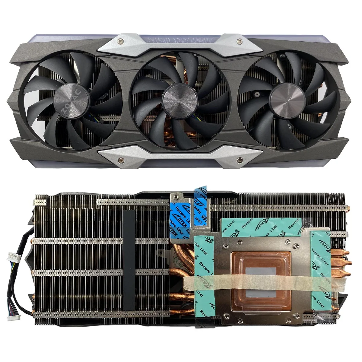 New For ZOTAC GTX1080ti AMP Extrem Graphics Card Replacement Fan  Brand new set of radiator module
