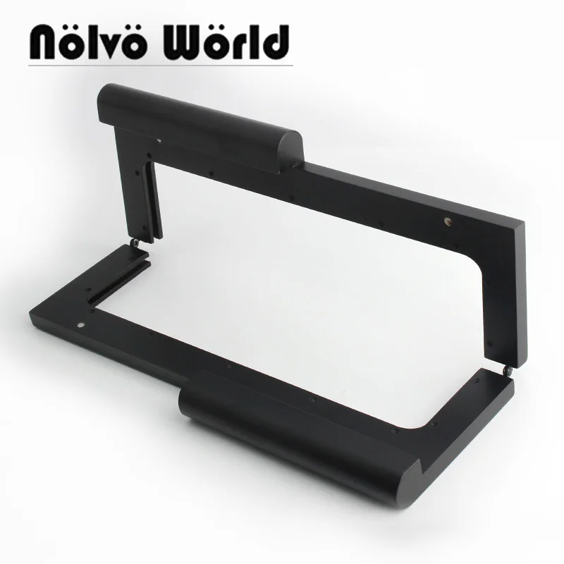 1-5-10pcs 32x12cm 2022 New Fashion Black Solid Wood Frames For Handbag Diy Bag Parts Accessories