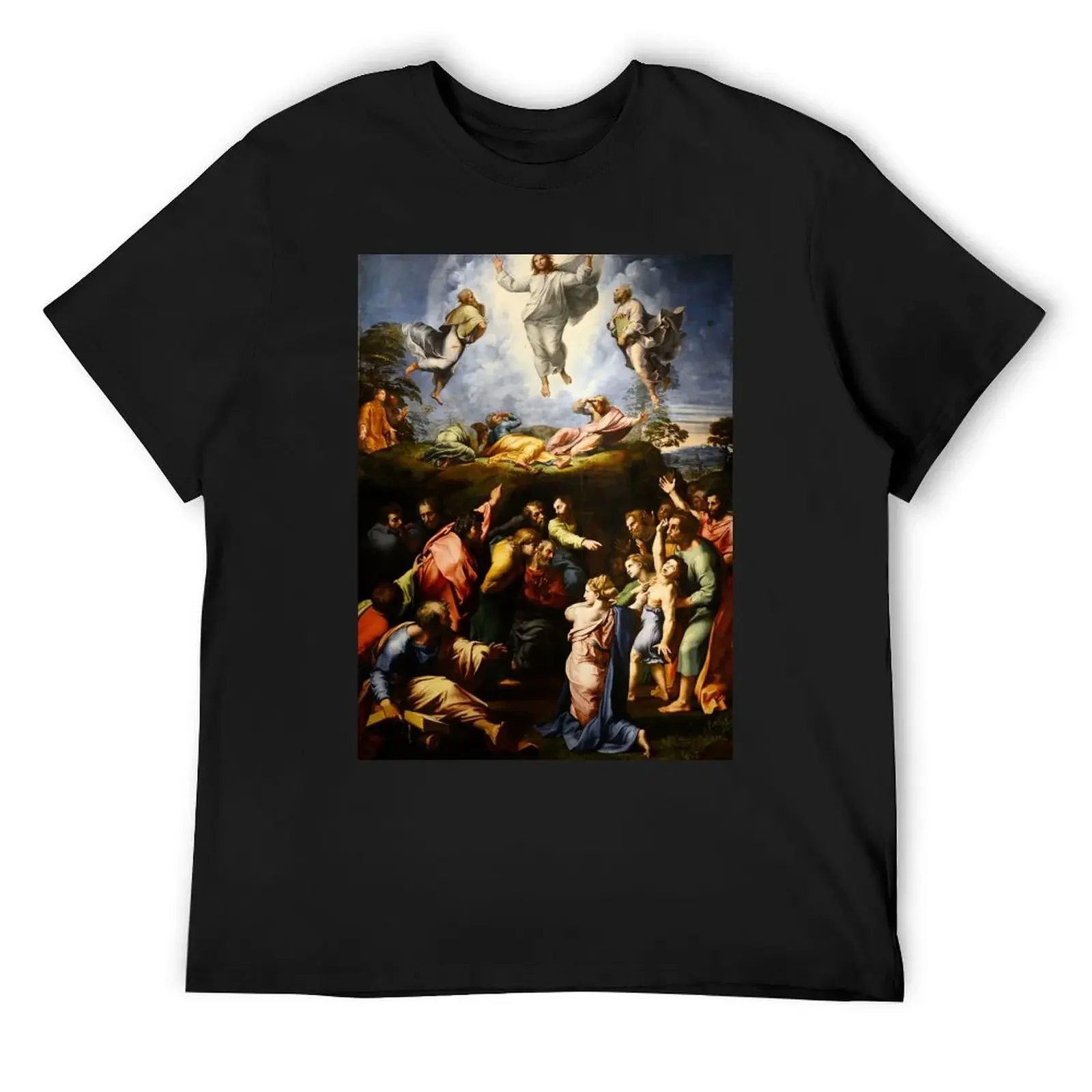 

Raffaello Sanzio da Urbino Transfiguration, 1520 T-Shirt hippie clothes cute tops man t shirt big and tall t shirts for men