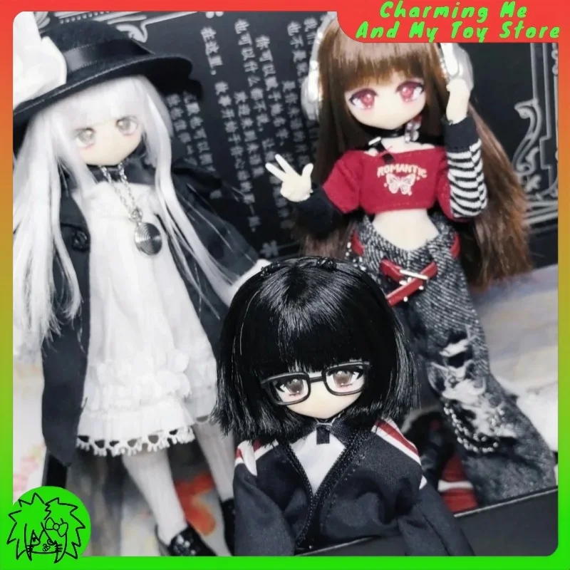 

Подлинная в наличии Weiyu Collection Momo Girl Series 1/8 Mjd Blind Box 1/12 Bjd Doll Mystery Box Коллекционный орнамент Подарок
