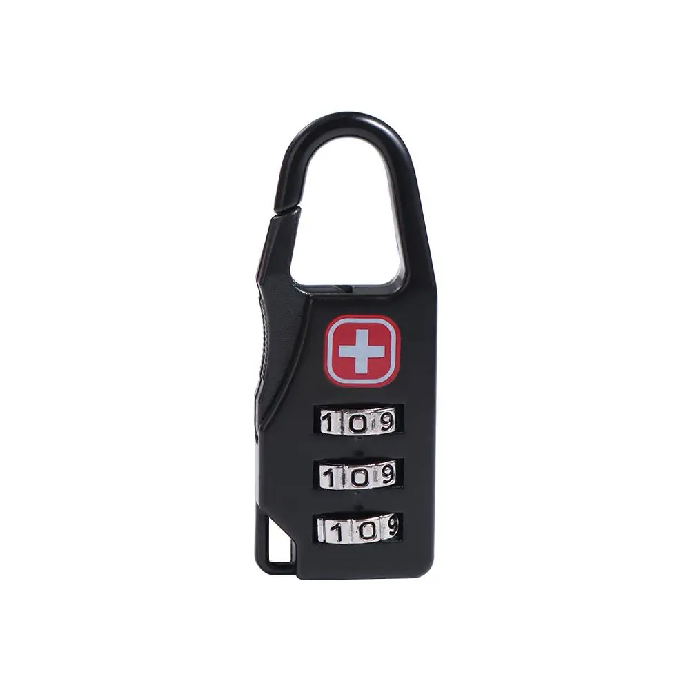 Password Padlock Portable Alloy Lock Number Lock Mini Lock Luggage Lock Anti-theft Safe Drawer Cabinet Padlock Luggage Zipper