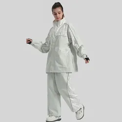 Snow Sets Winter Sport Outdoor Ski Suit Warm 2025 New Snowmobile Windproof Skiing Tracksuit Women Men Snowboard Jacket Pants