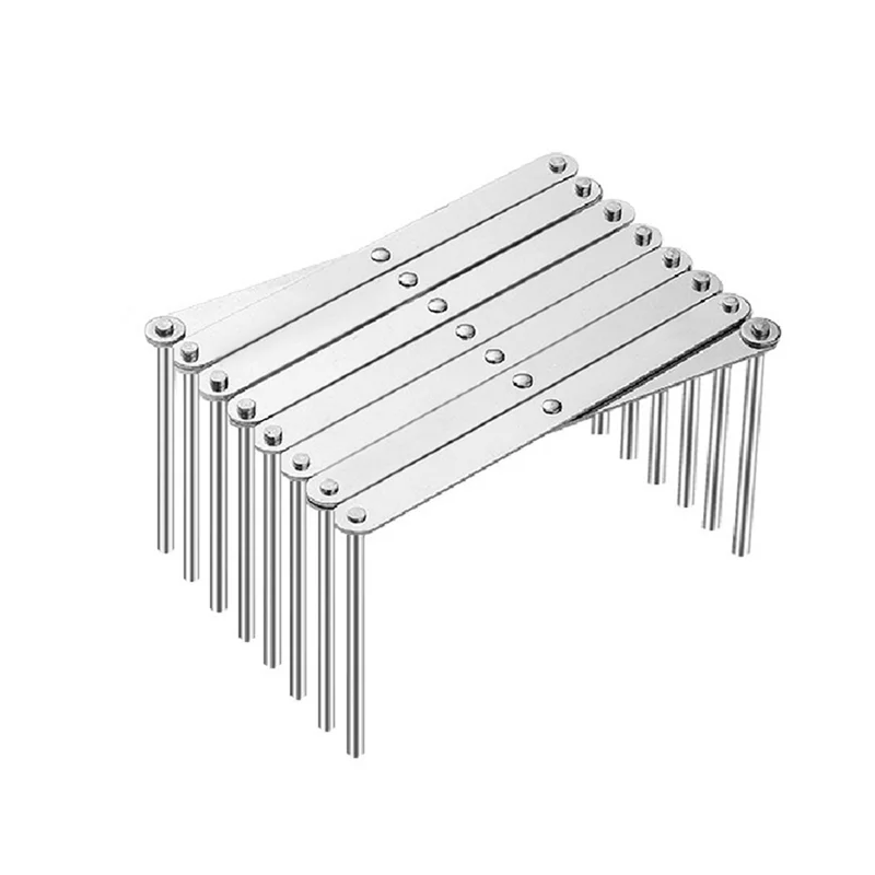 Practical-Steaming Rack Adjustable Dish Drying Racks Draining Board Kitchenware Pot Holder Rack Hanging Outdoor Grilling