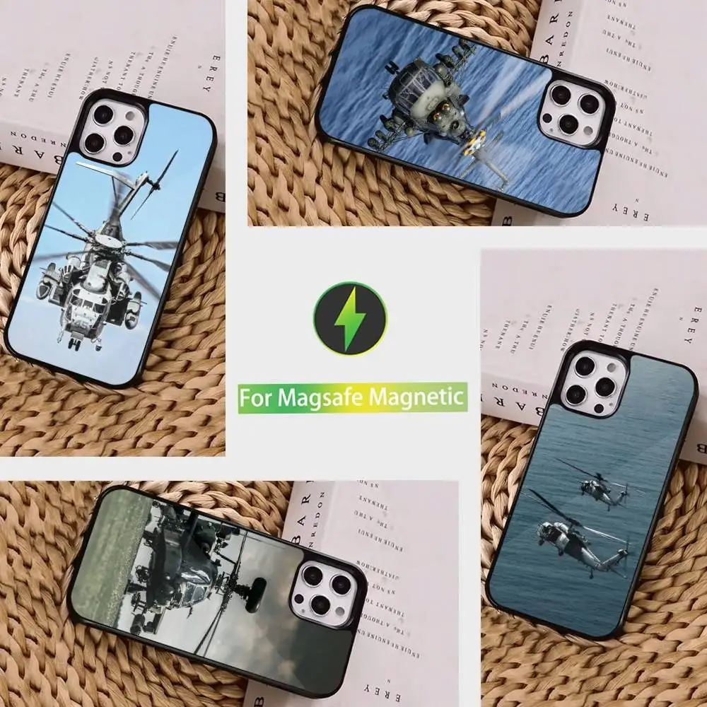 

Aircraft Art Helicopte Phone Case For iPhone 16,15,14,13,12,11,Pro,Max,Plus,Mini, Magsafe,Magnetic Wireless Charging Case