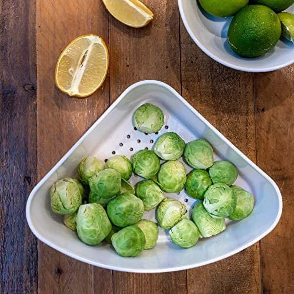 Plastic Hoek Gootsteenzeefje Keuken Voedsel Afval Collector Kleine Druppeldrogen Organisator Groente Resten Schotel Borstels Essentieel