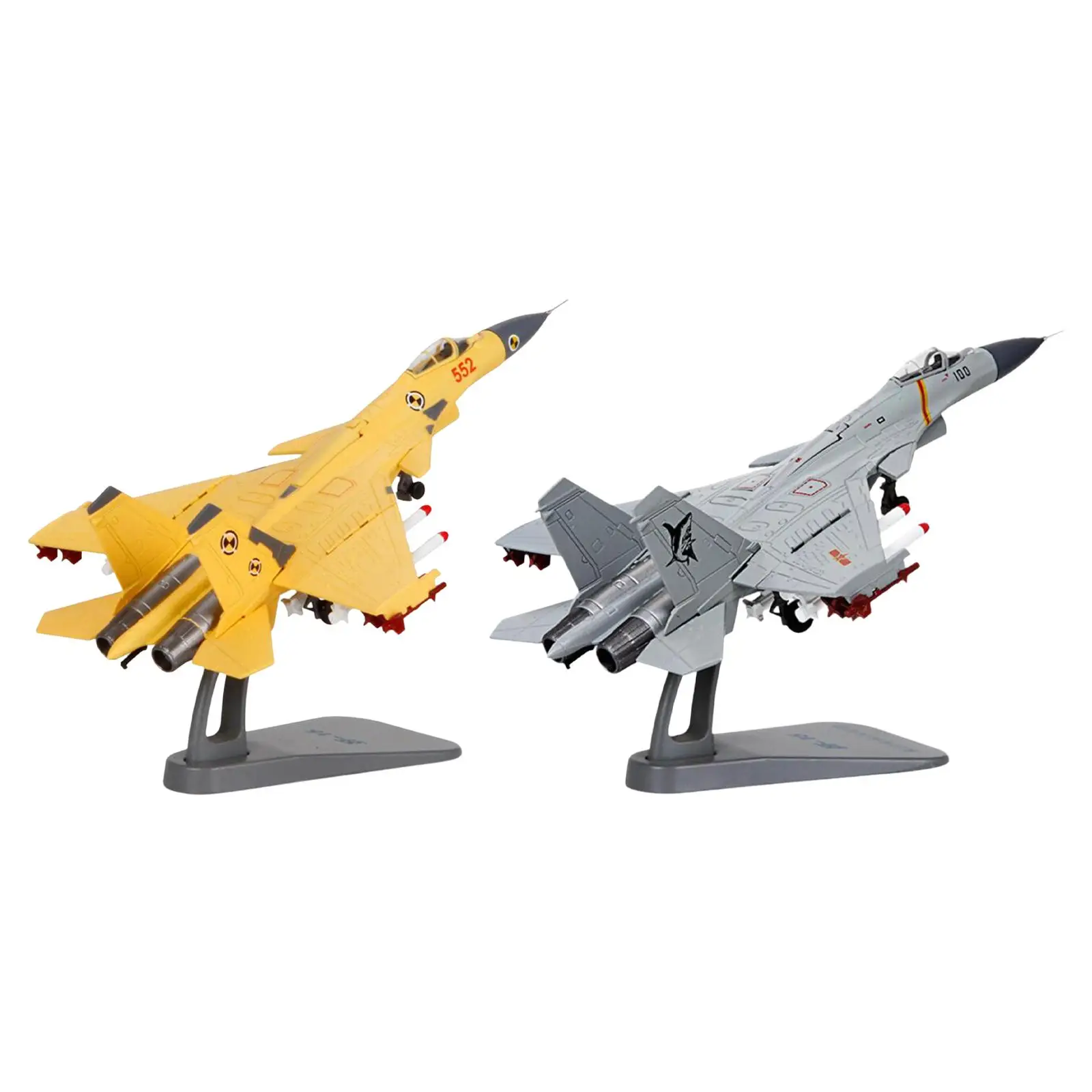 Miniature Fighter Jet Model - Desktop Display Ornament for Home Office