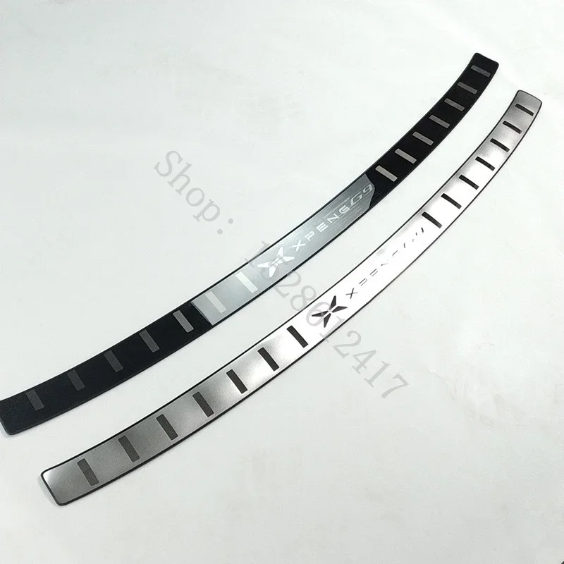 for XPENG G9 2022 2023 2024 car Accessories Stainless Steel Rear Bumper Protector Sill Trunk Tread PlateTrim