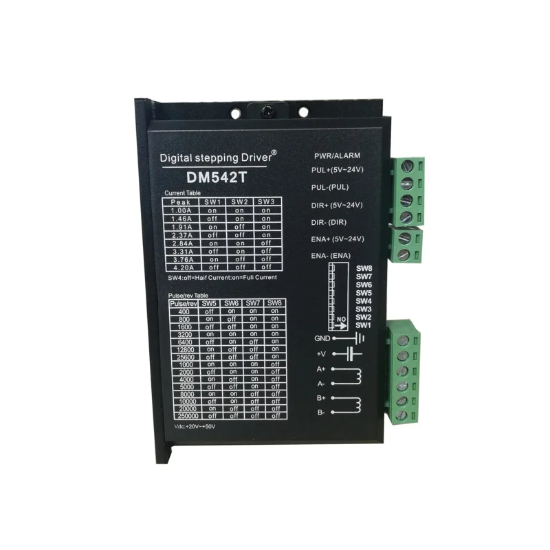 Digital Drive 20-50VDC DM542T Nema23/24/Stepper Motor Driver