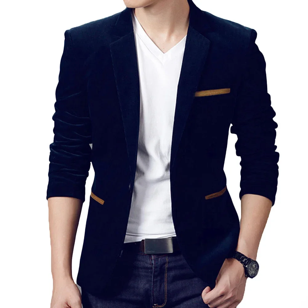 

Blazer Men Formal Blazer Stunning Men's Formal Blazer Jacket for Wedding Business Slim Fit Buttoned Suit Tuxedo