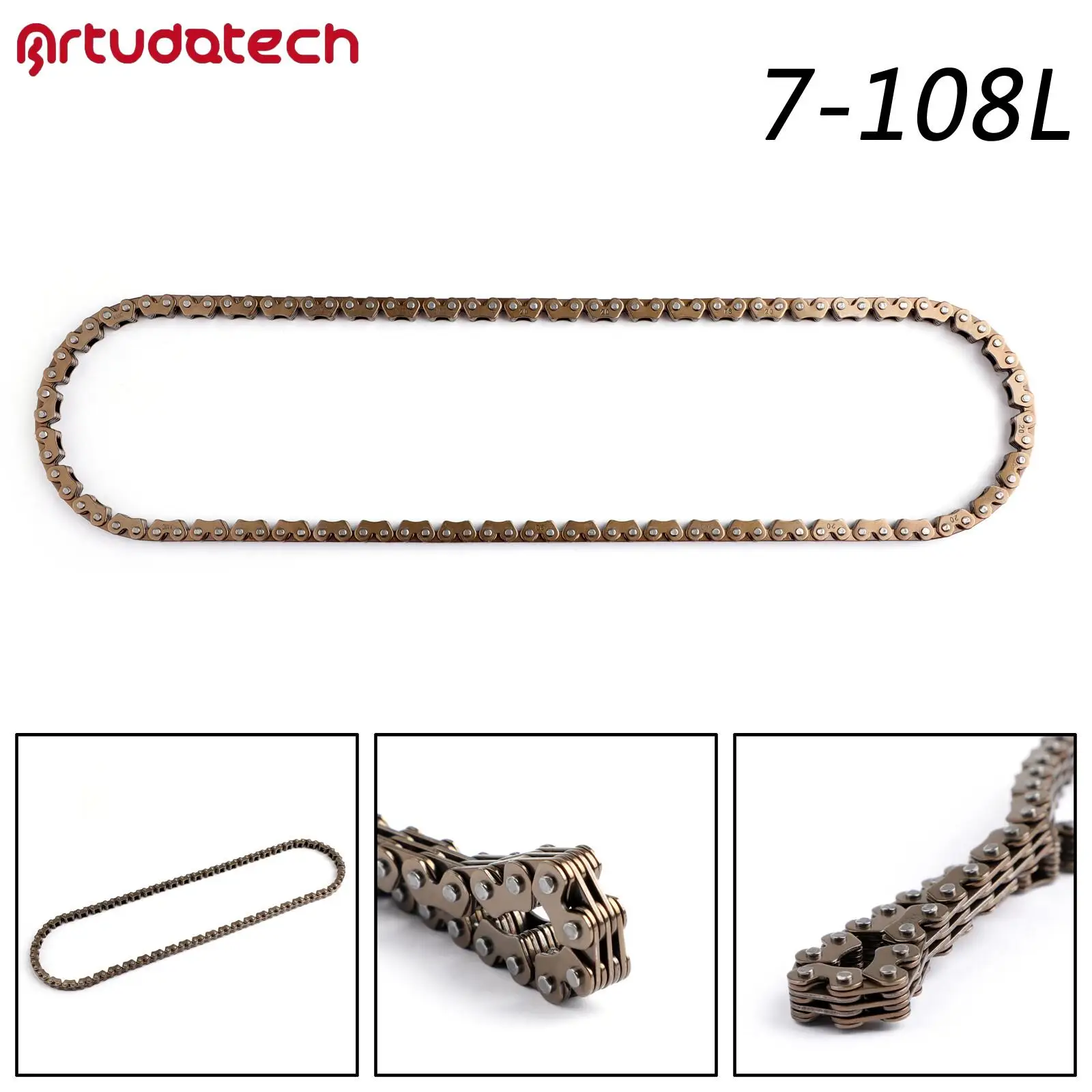 

Artudatech Timing Cam Chain 108L 12760-19B71 for Suzuki DR250 DR350 AN250 LTF300 LTF400
