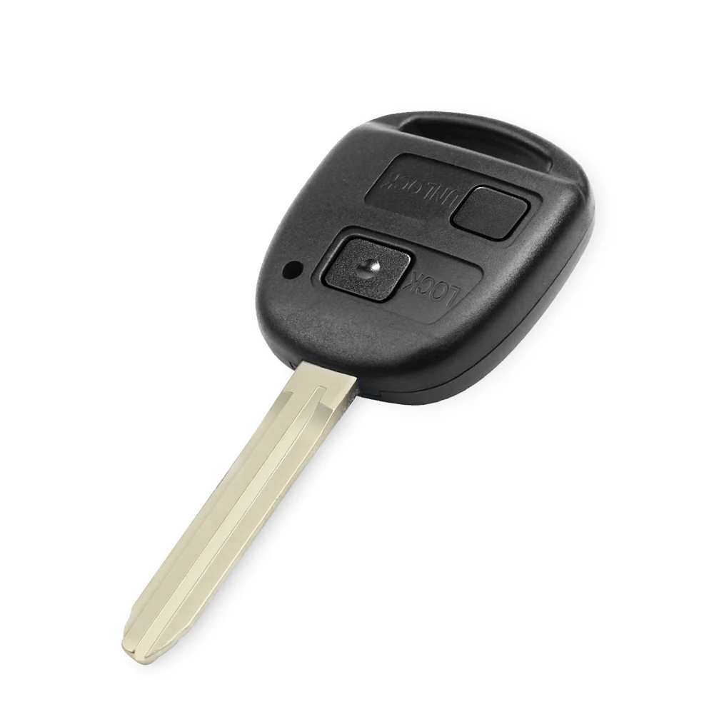 KEYYOU For Toyota Prado 120 2002 2003 2004 Replacement Remote Control Car Key Fob 304MHz 4C Chip P/N 60030 TOY43 Blade