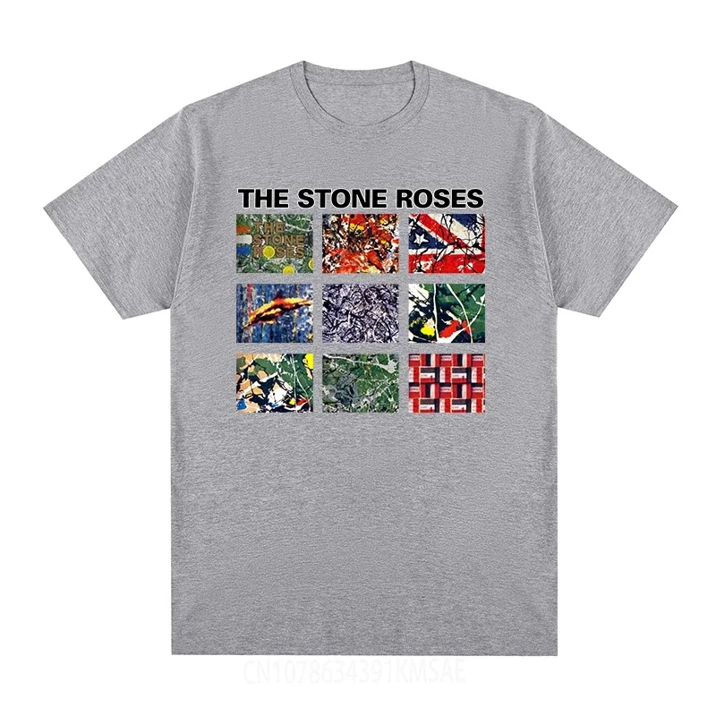 The Stone Roses I Wanna Be Adored Rock T-shirt Cotton Men T shirt New TEE TSHIRT Womens Tops