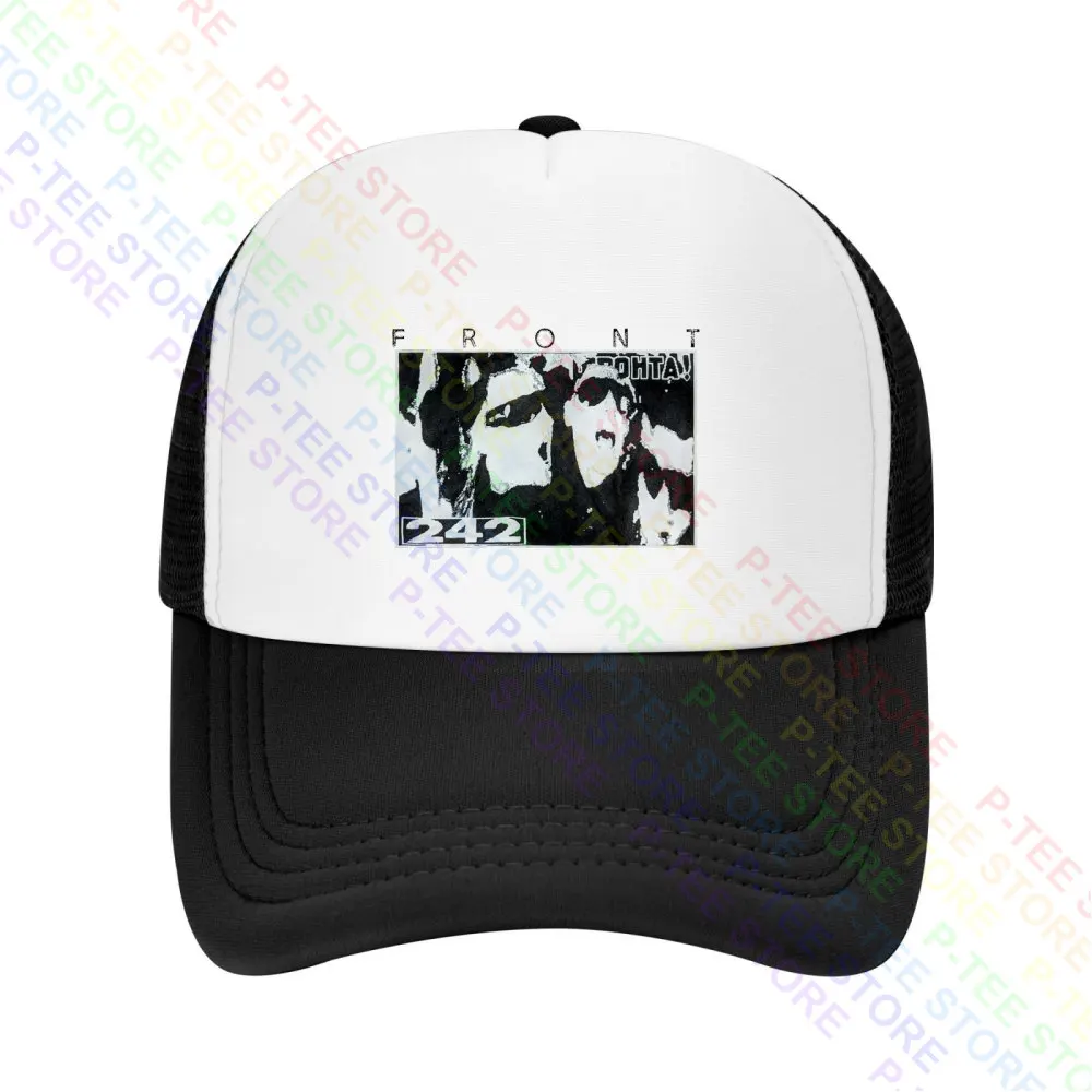 Front 242 Wax Trax Industrial Ebm Medium Baseball Cap Snapback Caps Knitted Bucket Hat