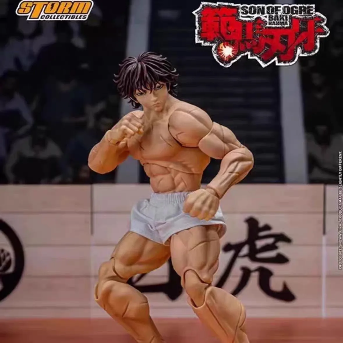 1/12 مقياس أنيمي باكي هانما أوني عمل الشكل رجل حقيقي التجمع نموذج تمثال مع الملابس سطح المكتب ديكور الحلي الصبي الهدايا #4