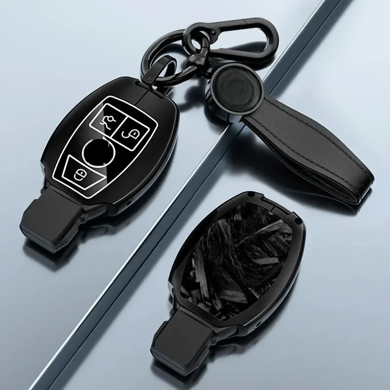

Zinc Alloy Car Key Case Cover Shell Fob for Mercedes GLK/GLC/A-Class/B-Class/C-Class/E-Class/S-Class/GLE/GLA