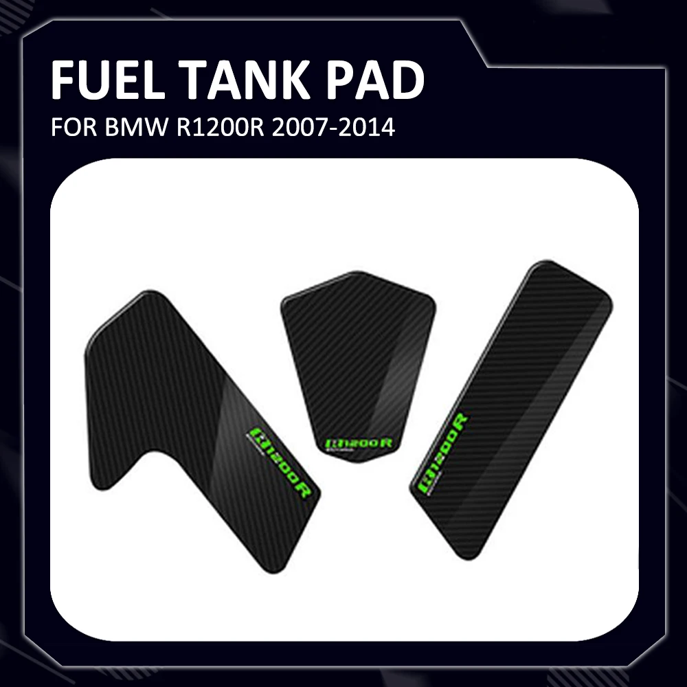 FOR BMW R1200R R 1200 R 1200R 2007-2014 2013 Motorcycle Anti Slip Fuel Oil Tank Pad Side Knee Grip Decal Protector Sticker Pads