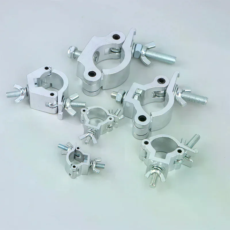 알루미늄 합금 무대 조명 트러스 클램프 DJ 조명 클램프 LED PAR 무빙 헤드 빔 스팟 클램프용 훅