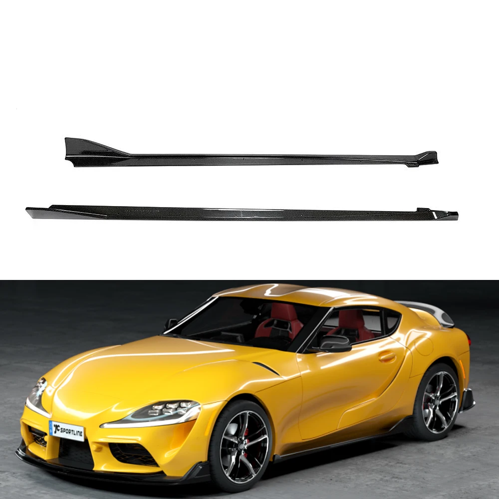 

ATV&UTVCarbon Fiber A90 Side Skirts Extensions for Toyota Supra A90 Edition 2019-2020