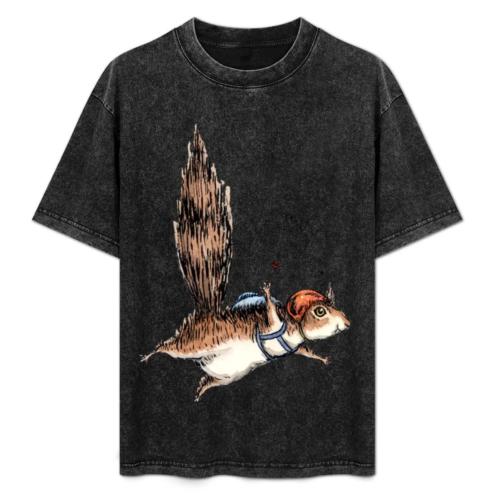 Skydiver Squirrel, Skydiving Adventure Design T-Shirt vintage t shirts anime stuff T-shirts man oversized mens fashion