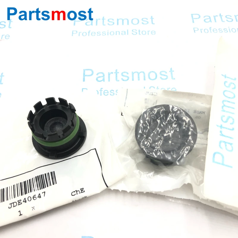 

LR135858 JDE40647 Crankshaft Front Cap Plug for Range Rover Sport 14- RR Evoque Discovery Sport Velar Jaguar F-TYPE XE XF F-PACE