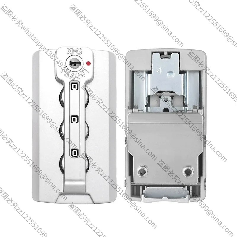 For S080 #luggage CombinationLock Replacement Trolley Case Accessories, Lock Aluminum Frame Travel BagLock TSA Buckle Lock