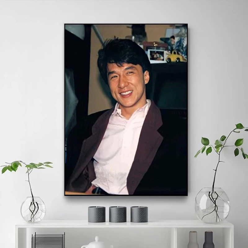 

Jackie Chan Posters for Wall Decoration Painting Home Decore With Free Shipping Decorative Paintings Poster Cute Room Decor Art