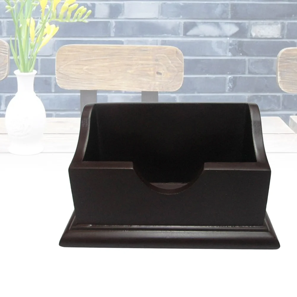 حامل ملاحظات خشبي أنيق، منظم طاولة مدمج لهدايا المعلم والطلاب واللوازم المكتبية وحامل ملاحظات ديكور المنزل #2