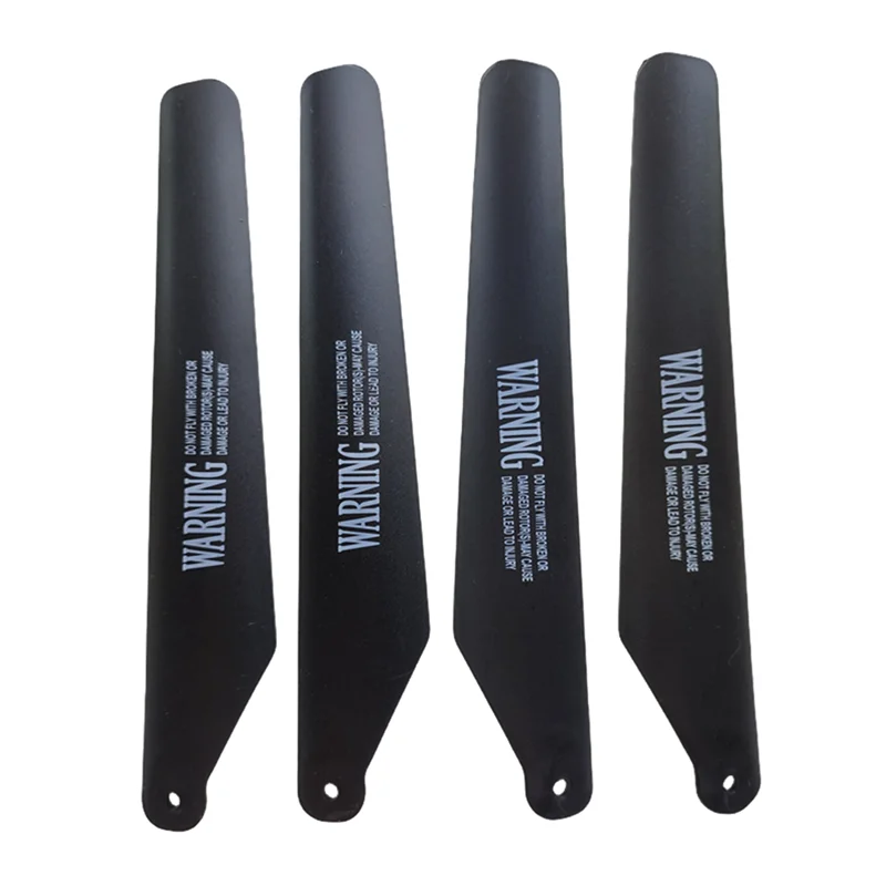 4pcs=2A+2B H002 LH1108 109 S006 9009 15.5CM 0.35CM Main Props Propellers Blades R/C Helicopter Spare Parts Access