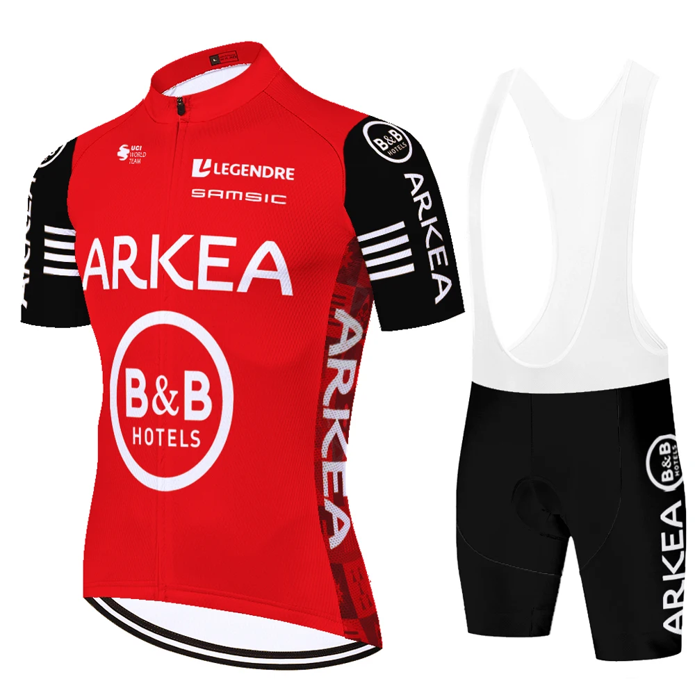 2025 arkea samsic Cycling Jersey Set Summer Mountain Bike Clothing Bicycle Cycling Jersey Sportswear Suit Maillot Ropa