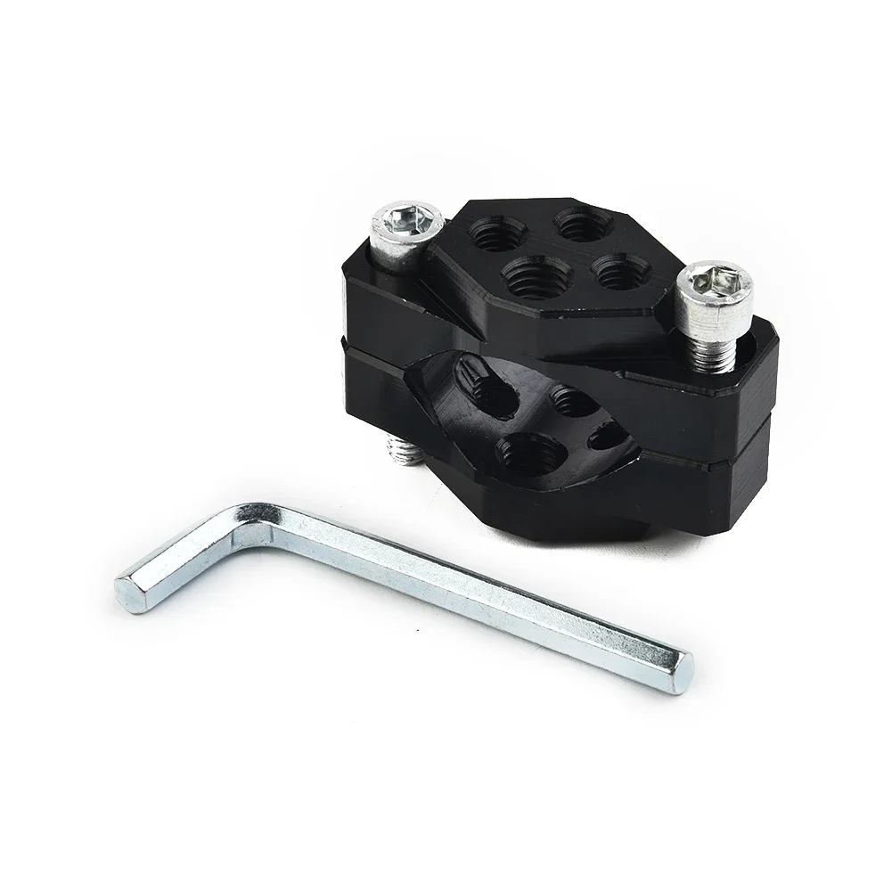17-32mm Motorcycle Handlebar Clamp Stent Bracket Bumper Clamp Headlight Stand For LED Spot Fog Light Motorcycle Parts image 4