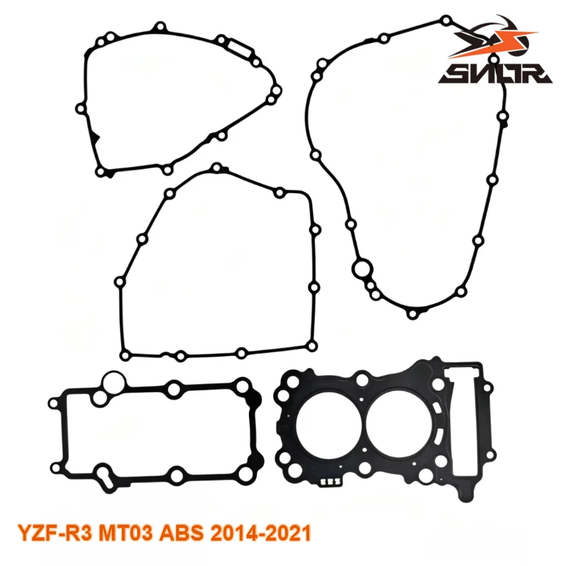 Junta de Cilindro de Repuesto SNOR OEM 1WD-E5451-00-00 Compatible con YAMAHA YZF-R3 MT03 ABS 2014-2021, Repuestos para Motor de Motocicleta