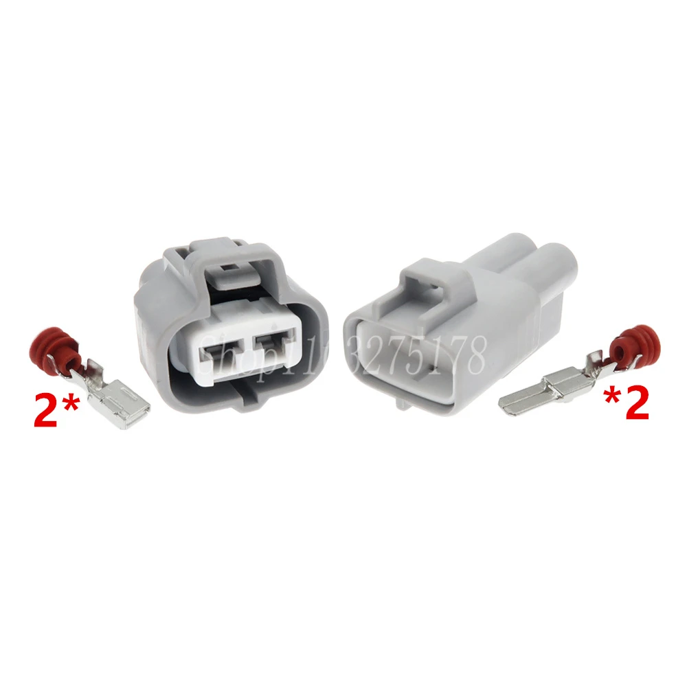 1 Set 2 Pin 6188-0259 6189-0425 90980-11410 Car Water Spray Motor Connector for Toyota Lexus Highlander Waterproof Cable Socket